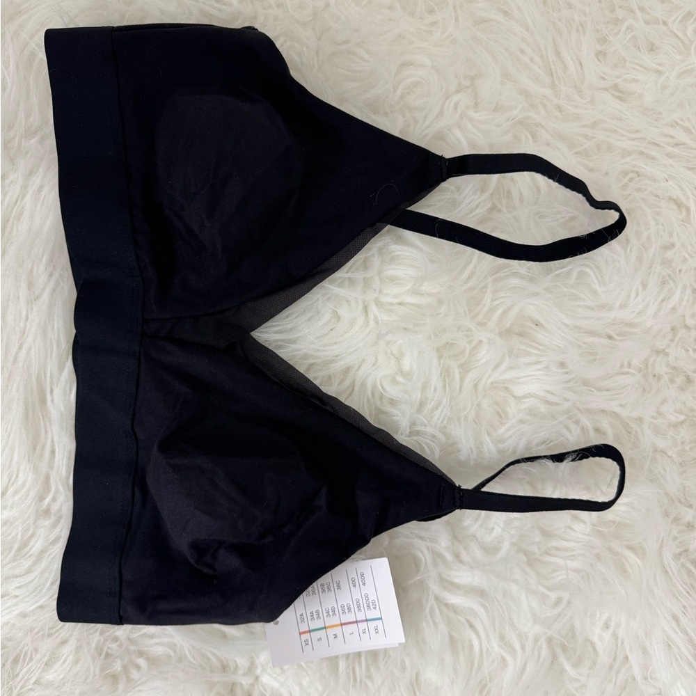 Auden Black Triangle Bralette
